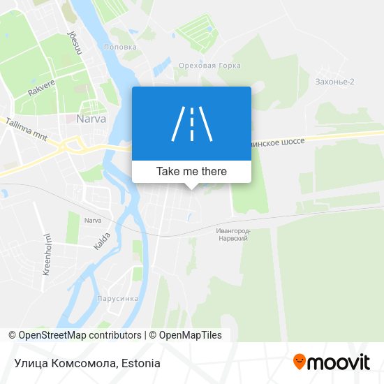 Улица Комсомола map