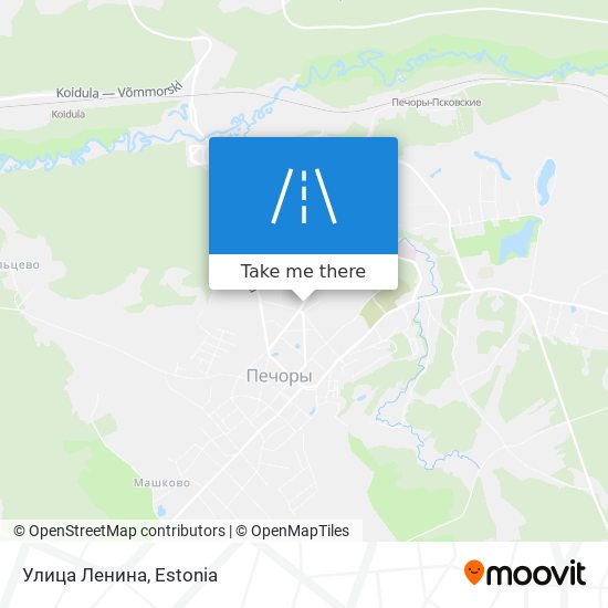 Улица Ленина map