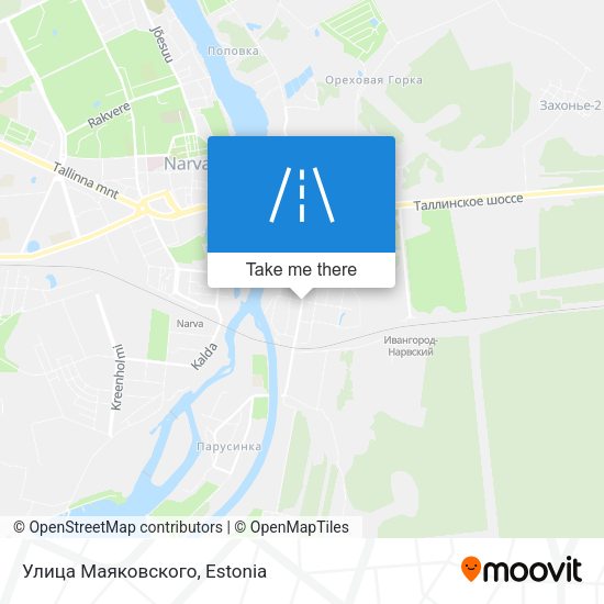 Улица Маяковского map