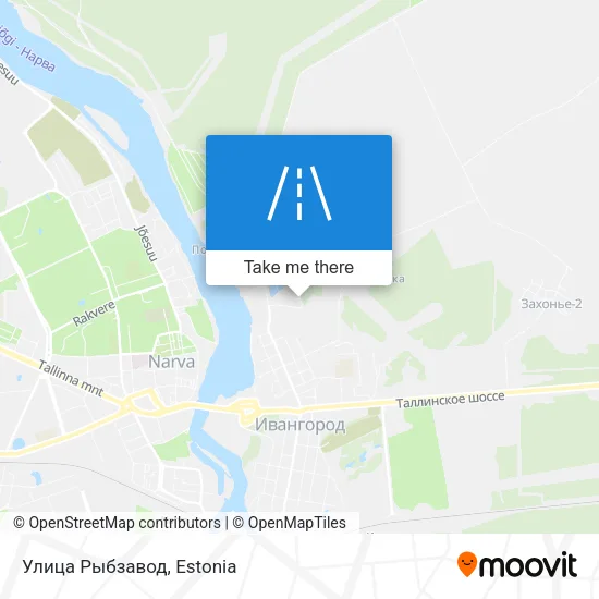 Карта Улица Рыбзавод