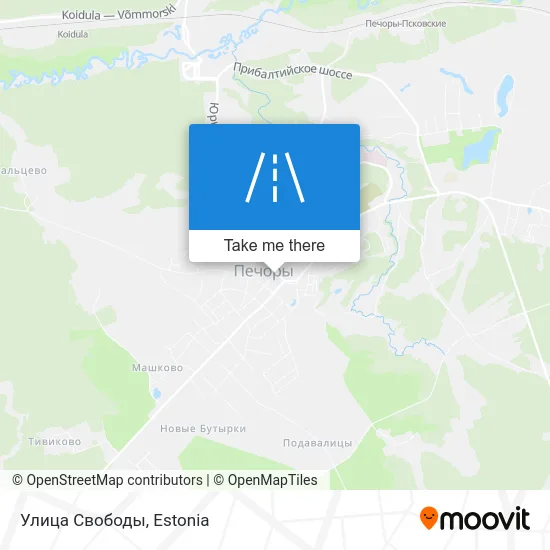 Карта Улица Свободы