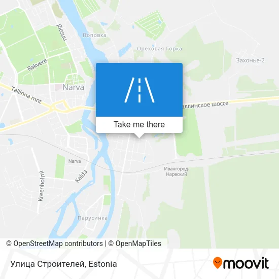 Карта Улица Строителей