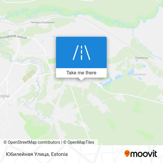 Юбилейная Улица map
