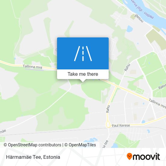 Härmamäe Tee map