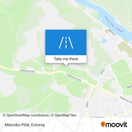 Карта Männiku Põik