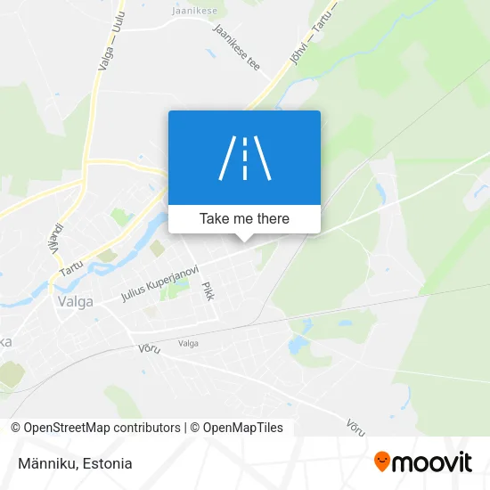 Карта Männiku