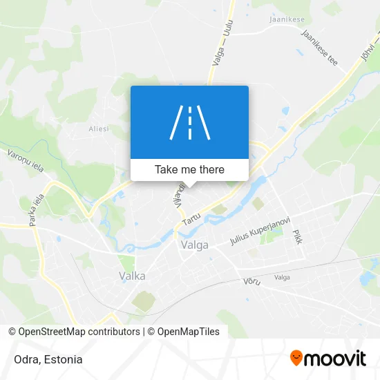Карта Odra