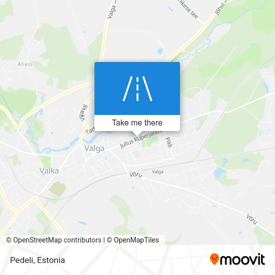 Карта Pedeli