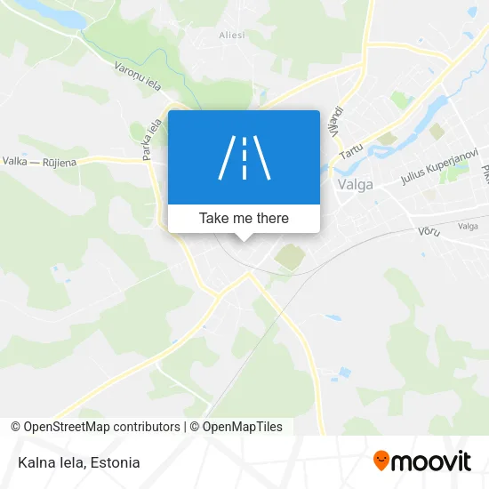 Карта Kalna Iela