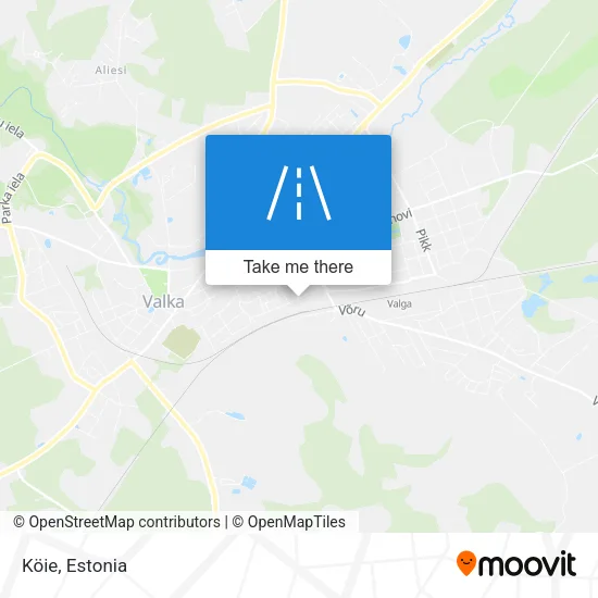 Карта Köie