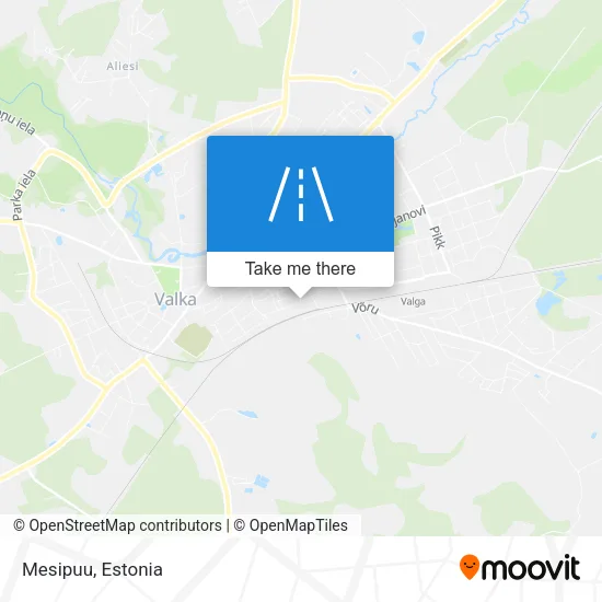 Карта Mesipuu