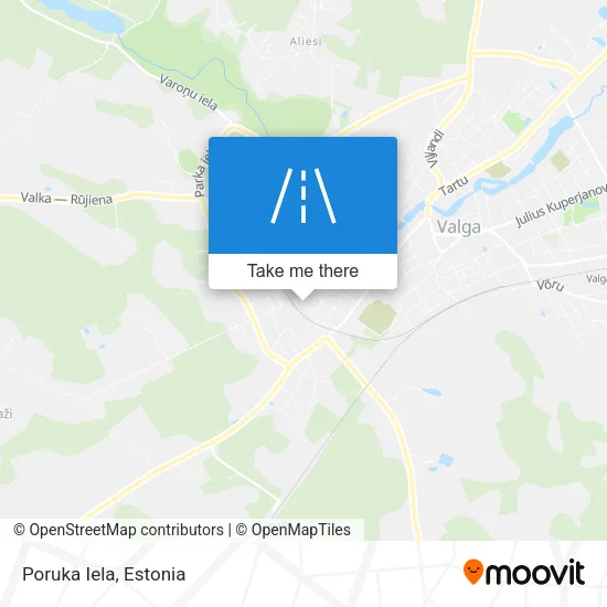 Карта Poruka Iela