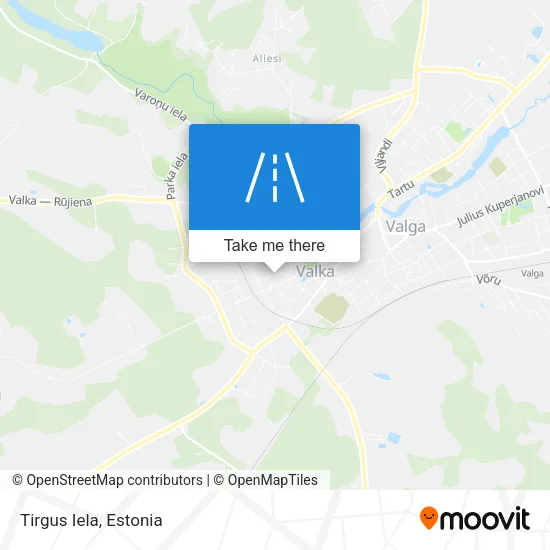 Карта Tirgus Iela