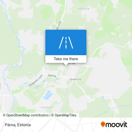 Карта Pärna