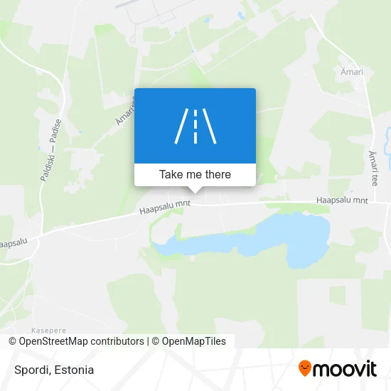 Карта Spordi