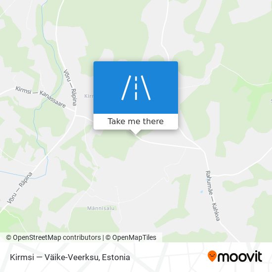 Kirmsi — Väike-Veerksu map