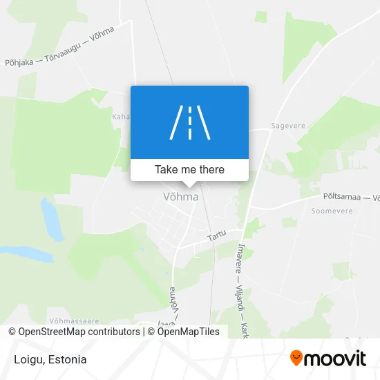 Карта Loigu
