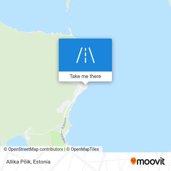Карта Allika Põik