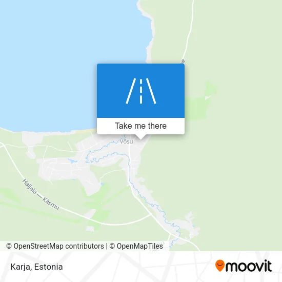 Карта Karja