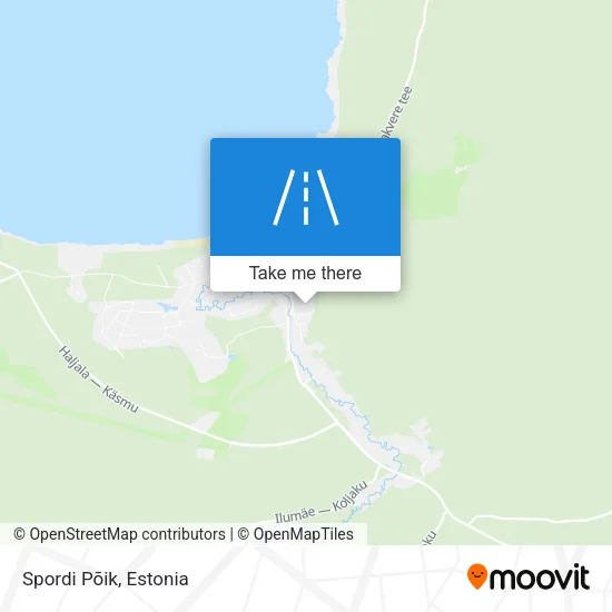 Карта Spordi Põik