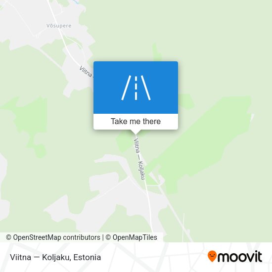 Viitna — Koljaku map