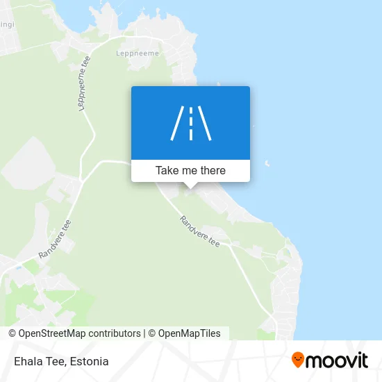 Карта Ehala Tee