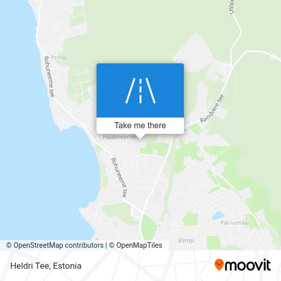 Карта Heldri Tee