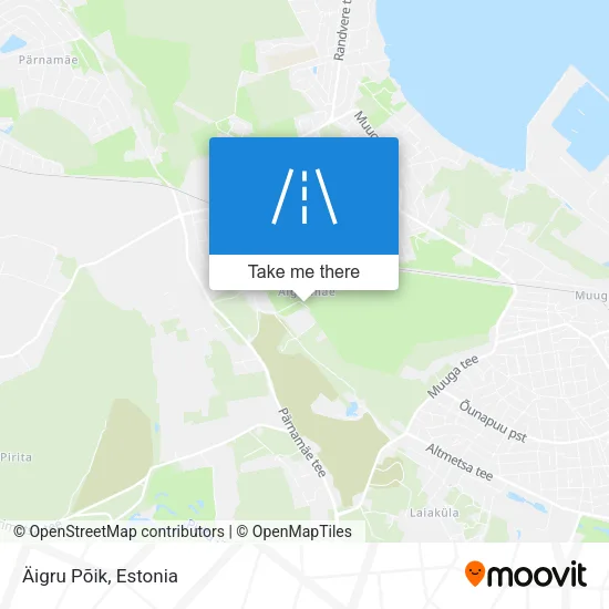 Карта Äigru Põik