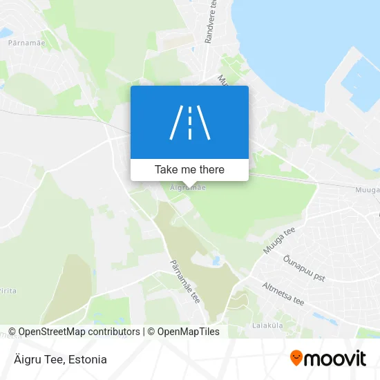 Карта Äigru Tee