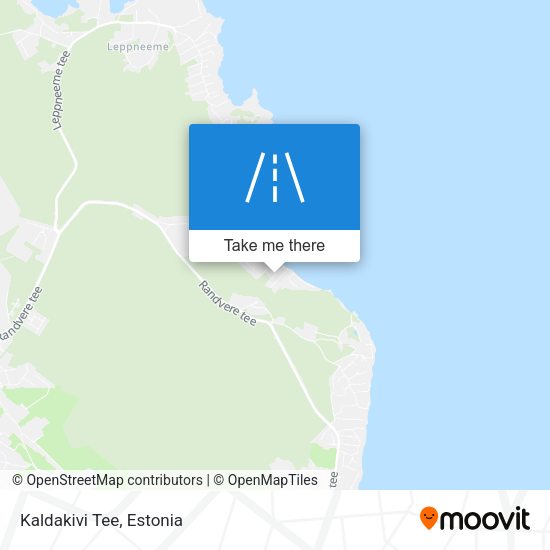 Kaldakivi Tee map