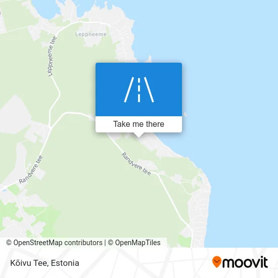 Карта Kõivu Tee