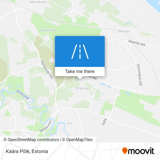 Käära Põik map