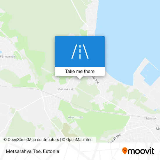 Карта Metsarahva Tee