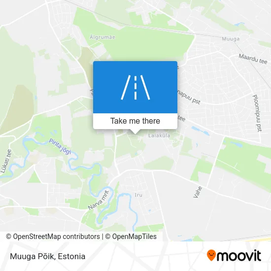 Карта Muuga Põik