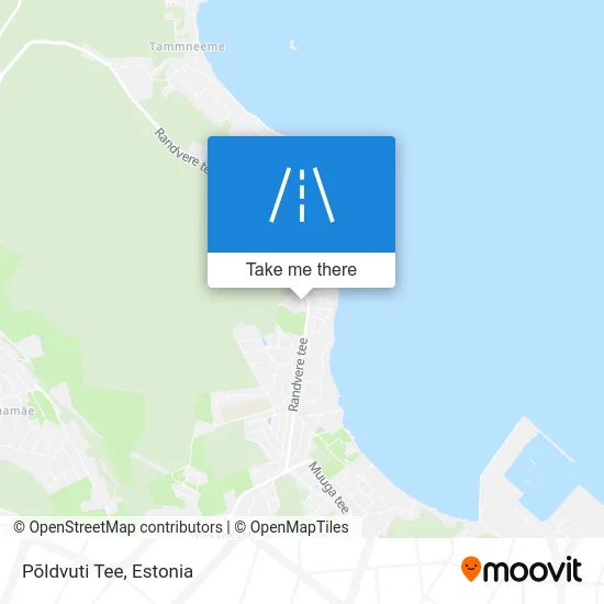 Карта Põldvuti Tee