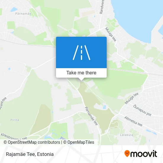 Rajamäe Tee map