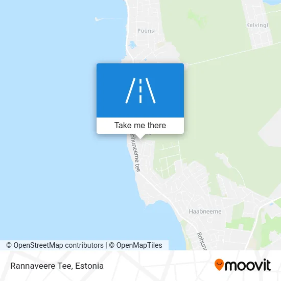 Rannaveere Tee map