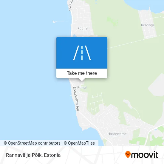 Карта Rannavälja Põik