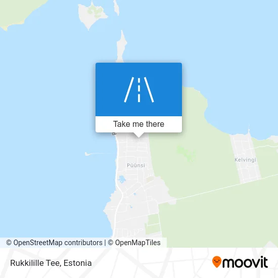 Rukkilille Tee map