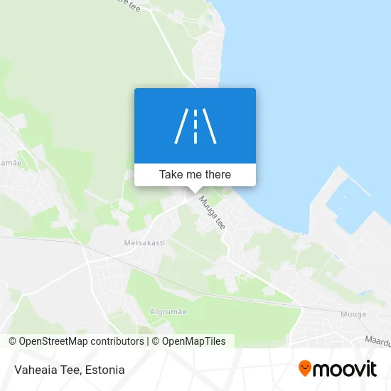 Карта Vaheaia Tee