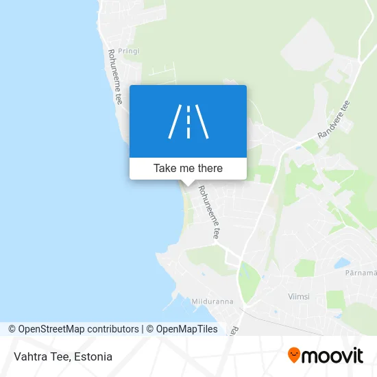 Карта Vahtra Tee