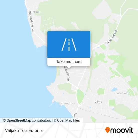 Карта Väljaku Tee
