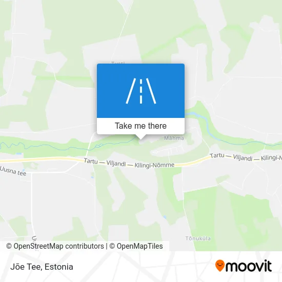 Карта Jõe Tee