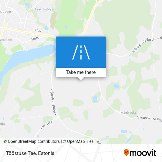 Tööstuse Tee map