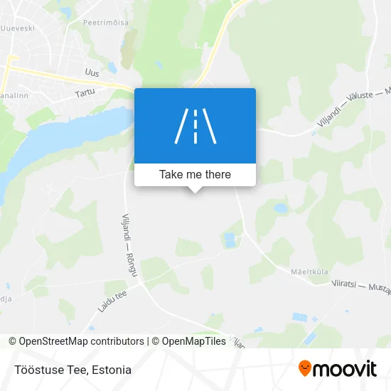 Карта Tööstuse Tee