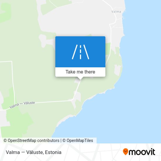 Valma — Väluste map
