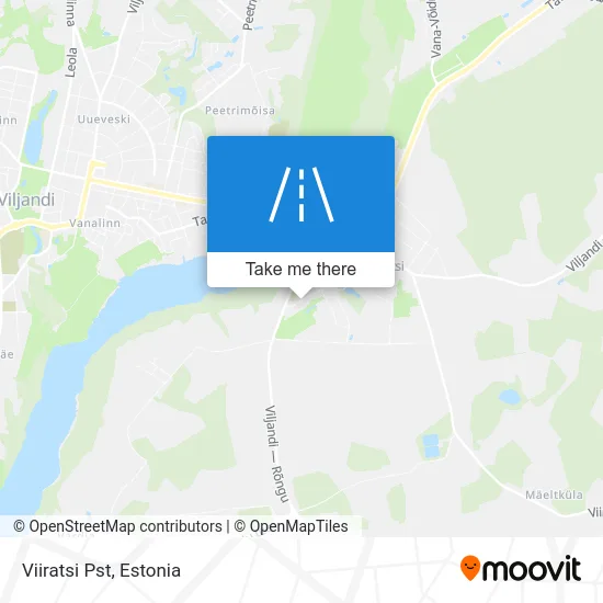 Карта Viiratsi Pst