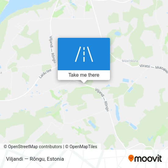 Viljandi — Rõngu map