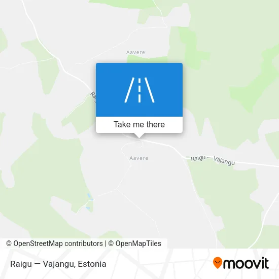 Карта Raigu — Vajangu