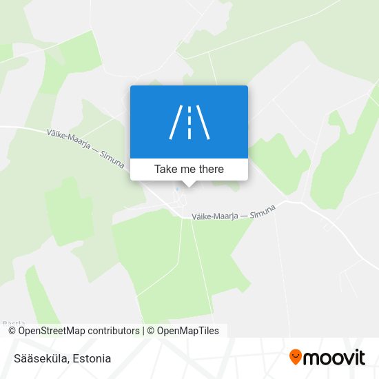 Sääseküla map